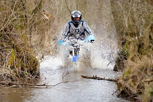 Kamil na motorce v Prostějovičkách na WEBu foto Pavel, 28.3.2015